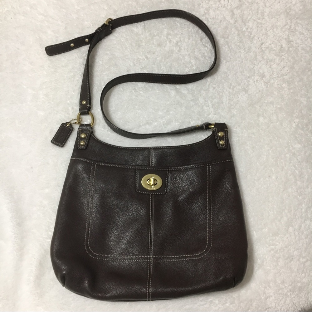 Dark Brown Coach Bag